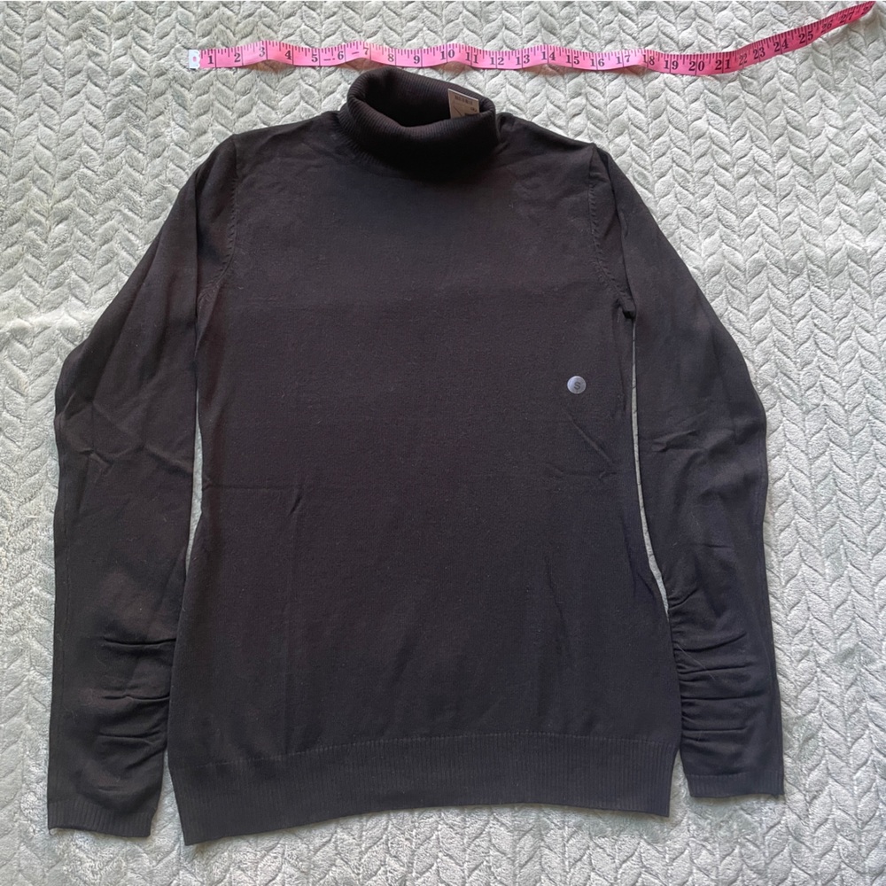 The Limited Men's Dark Turtleneck Sweater